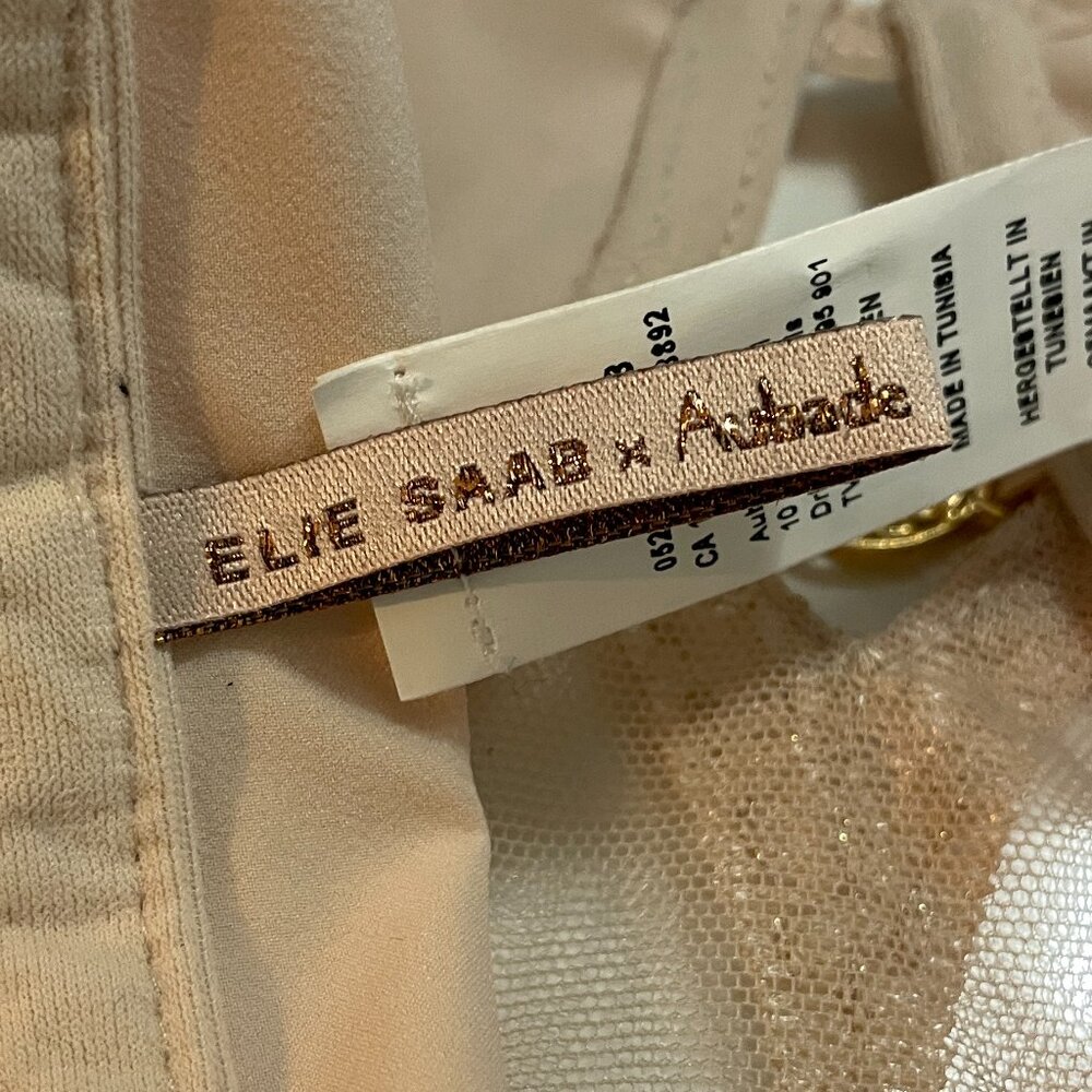 AUBADE Elie Saab x Aubade My Desire Lace Bustier in Cream Size 30E/30DD NWT - Picture 5 of 15